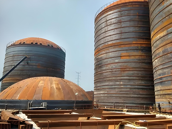 汤旺河焦粉钢板仓